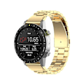 Miniatyrbild 2 av 5: För Garmin Fenix5/forerunner935/garmin Approach S60 3-pärlor Rostfritt stål Metall Quick Release Watch Band gold