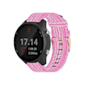 Miniatyrbild 1 av 4: Rem för Garmin Forerunner 645 20 mm Nylon klockarmband Rosa