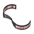 Miniatyrbillede 3 af 5: Rustfrit stålrem til Huawei Watch GT 3/ Watch GT 2 42mm Black Pink