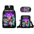 Minecraft Primary og Secondary School Tasker Minecraft Game Perifer rygsæk Q