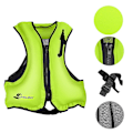 Miniatyrbilde 5 av 5: Oppblåsbar redningsvest for voksne, svømmevest, flytevest for snorkling Black