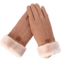Miniatyrbilde 1 av 5: Vinter Touch Screen Hansker Dame Vinterhansker Varme votter Brown