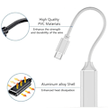 Pikkukuva 3 / 5: USB C - Hdmi -sovitin, 4k Type-c - Hdmi -sovitin Thunderbolt 3:lle Silver