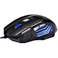 Miniatyrbilde 1 av 5: 4 justerbar Dpi og 7 knapper Led optisk Usb kablet spillmus Black