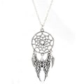 Miniatyrbilde 1 av 4: Bohemian Tassel Feather Wing Lang Halskjede #4