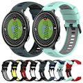 Miniatyrbild 3 av 5: För Garmin Approach S6 Tvåfärgad watch Black-Red