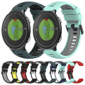 Miniatyrbilde 3 av 5: For Garmin Approach S6 tofarget silikonklokkerem Black-Yellow