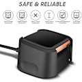 Pikkukuva 3 / 5: Fitbit Versa 2 -laturi, USB-latauskaapeli, varaosa, teline, 2 kpl