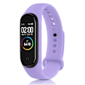 Miniatyrbilde 1 av 5: Egnet for silikonklokke for Xiaomi 6 Mi 5 Tpu klokkestropp M5 armbånd Xiaomi 4 3 Sport håndledd Mi 6 Smartwatch tilbehør klokke purple For Mi  3