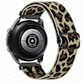 Miniatyrbillede 1 af 5: 20 mm 22 mm bånd til Samsung Galaxy Watch 4/classic/3/5/pro/active 2 Gear S3 Elastic Nylon Loop Huawei Watch Gt 2 2e 3 Pro Strap rock cheetah 22mm