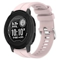 Miniatyrbillede 1 af 4: Til Garmin Instinct 2 22 mm ensfarvet silikoneurrem Pink