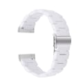 Miniatyrbilde 2 av 5: For Fitbit Versa 3 / Sense Universal Resin Watch Band White