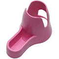 Miniatyrbilde 4 av 4: 3 i 1 Hamster Hengevannsflaske Kjæledyr Automatisk Dispenser Med Base For Dverghamster Mus Rotte Pinnsvin pink 125ML