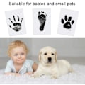 Miniatyrbild 2 av 5: Baby Handprint And Footprint Kit, 4 Baby Handprint Bläckkuddar med Clean-touch