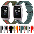 Miniatyrbild 2 av 4: För Garmin Venu Sq 20 mm vertikalt tvåfärgs watch Black-Grey
