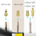 Miniatyrbilde 2 av 5: Sett - for Schrader - Dunlop til Schrader/- 9 stk