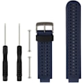 Miniatyrbillede 1 af 2: Udskiftningsrem til smart armbåndsur til Garmin Forerunner 220/230/235/620/630/735xt/235 Lite Navy Blue-Black