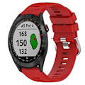 Miniatyrbild 1 av 5: För Garmin Approach S40 20mm enfärgad mjukt watch Red