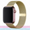 Miniatyrbilde 1 av 5: Milanese løkkestropp For Apple Watch Ultra Band 44mm 40mm 45mm 41mm 49mm 42mm 38mm 44 Mm Correa-armbånd Iwatch Series 3 6 Se 7 8 gold 42mm 44mm 45mm 49mm