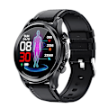 Miniatyrbild 1 av 5: 2022 Blodsocker Smart Watch Ecg+ppg Monitoring Blodtryck Kroppstemperatur Smartwatch Herr Ip68 Vattentät Fitness Tracker - Smart Watches Black Leather