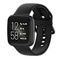 Miniatyrbild 1 av 5: 23 mm färgspänne watch för Fitbit Versa 2 / Versa Lite / Blaze Black
