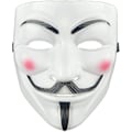 Miniatyrbillede 4 af 4: 3 Pack V til Vendetta Mask Voksne/børn Guw Fawkes Mask Anonym Mask, World Book