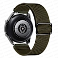Miniatyrbillede 1 af 5: 20 mm 22 mm bånd til Samsung Galaxy Watch 4/classic/3/5/pro/active 2 Gear S3 Elastic Nylon Loop Huawei Watch Gt 2 2e 3 Pro Strap Army Green 22mm