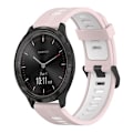 Pikkukuva 1 / 5: Garmin Vivomove3 20 mm pystykuvioiselle kaksiväriselle watch Pink-White