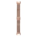 Miniatyrbillede 1 af 5: Til Fitbit Charge 5 Milan Steel Double Buckles Strap Watch Band Rose Gold