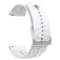Miniatyrbillede 2 af 5: Til Suunto 9 Rhombus Texture Silicone Watch Band White