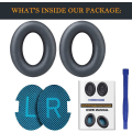 Miniatyrbilde 5 av 5: Øreputer Puter for Bose-hodetelefoner, erstatningsøreputer for Bose Quietcomfort 15 Qc15 Qc25 Qc2 Qc35/ae2 Ae2i Ae2w/soundtrue & Soundlink Around-ear
