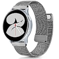 Miniatyrbilde 1 av 5: Milanese stropp for Samsung Galaxy Watch 4 Active 2 Huawei Watch Gt2 magnetisk spenne metall pustende armbånd for Amazfit Gtr Grey Strap width 22mm