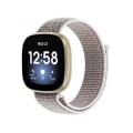 Miniatyrbillede 1 af 3: Til Fitbit Versa 3 Nylon Loop Watch Band Seashell Color