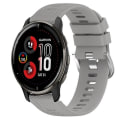 Miniatyrbilde 1 av 5: For Garmin Venu 2 Plus 20 mm ensfarget myk silikonklokkerem Grey