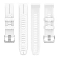 Miniatyrbillede 2 af 5: Til Garmin Descent G1 / Forerunner 745/945/935 / Approach S62 Solid Color Silicone Watch VDCC White