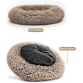 Miniatyrbillede 5 af 5: Ortopædisk Hundeseng Komfortabel Donut Cuddler Rund Hundeseng Ultrablød vaskbar Hunde- og Kattepudeseng