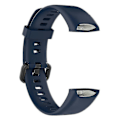 Pikkukuva 2 / 4: Vaihdettava säädettävä silikoniranneke Huawei Watch 4 -älykelloon (ads-b29) Midnight Blue