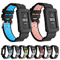 Miniatyrbillede 5 af 5: Til Fitbit Charge 3 alt-i-en silikone beskyttelseshylster erstatningsurrem Red