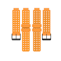Miniatyrbillede 2 af 4: Rem til Garmin Approach S20 Monokrom Ur til Garmin Approach S20 Silikone Erstatning Mode Håndled Til Garmin orange