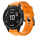 Miniatyrbild 1 av 5: För Garmin Fenix ​​6 Pro Gps metallspänne i enfärgad watch Orange