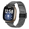 Pikkukuva 1 / 5: Fitbit Versa 3 / Sense Milan watch Black