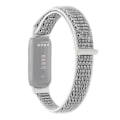 Miniatyrbild 1 av 5: För Fitbit Luxe Nylon Loop Strap Watch Band Grey