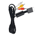 Pikkukuva 3 / 3: 6 jalan kaapeli Slim PlayStation PS1 PS2 PS3 AV Audio Video RCA A/V 6Z Power as shown