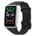 Miniatyrbild 1 av 5: För Oppo Band 2 Solid Color Soft Silicone Watch Band Black