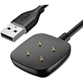 Miniatyrbild 4 av 5: Laddare för Fitbit Sense/versa 4 - 2-pack A