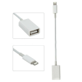 Miniatyrbild 2 av 5: 8 Pin Otg Lightning Adapter Hane Till USB Kabel Hona För Iphone Ipad Kamera