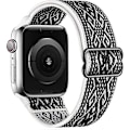 Miniatyrbilde 1 av 5: Elastisk Solo Loop-reim kompatibel med Apple Watch-reimer 15 42mm/44mm/45mm