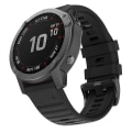 Miniatyrbilde 2 av 5: For Garmin Fenix ​​6x 26mm Silikon Smart Watch Band Black