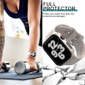 Miniatyrbilde 3 av 5: 6-pakning etui for Apple Watch Series 3/2/1 42mm skjermbeskytter E