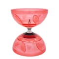 Pikkukuva 1 / 5: Diabolo- set (4 väriä 2 kokoa) kolminkertainen kuulalaakeroitu kytkin yhteensopivien värillisten kuitujen käsisauvat, Diablo-nauha ja laukku Red large